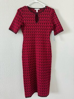 London Times Knit Sweater Dress